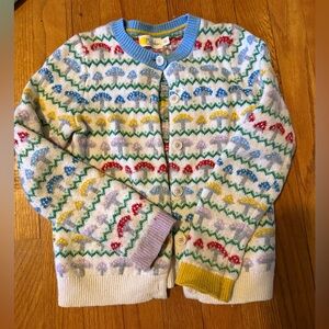 Mini Boden Multicolor Mushroom Sweater